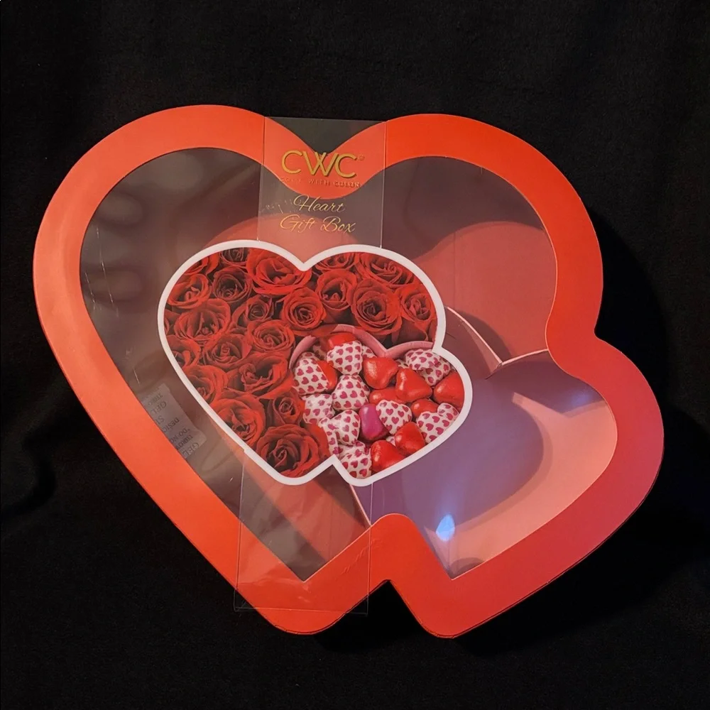 Gift Box with Clear Top View